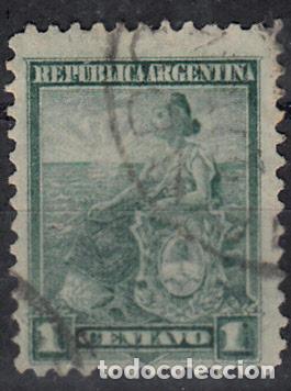 Sellos: ARGENTINA. IVERT 111, USADO. - Foto 1