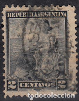 Sellos: ARGENTINA. IVERT 112, USADO. - Foto 1