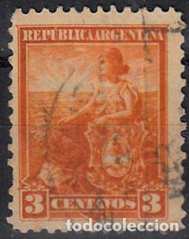 Sellos: ARGENTINA. IVERT 113, USADO. - Foto 1