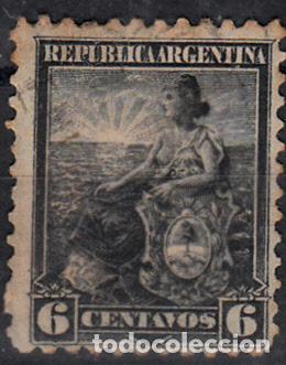 Sellos: ARGENTINA. IVERT 116, USADO. - Foto 1