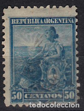 Sellos: ARGENTINA. IVERT 126, USADO. - Foto 1