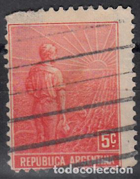 Sellos: ARGENTINA. IVERT 165, USADO. - Foto 1