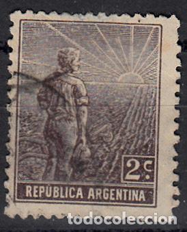 Sellos: ARGENTINA. IVERT 169, USADO. - Foto 1