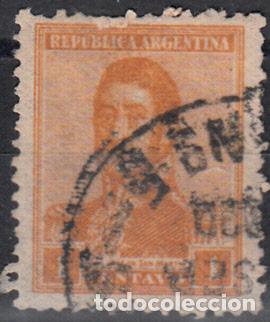 Sellos: ARGENTINA. IVERT 242, USADO. - Foto 1