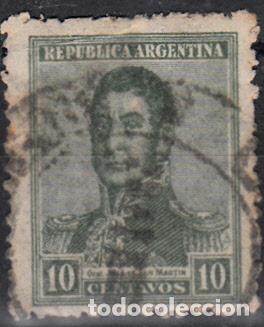 Sellos: ARGENTINA. IVERT 247, USADO. - Foto 1