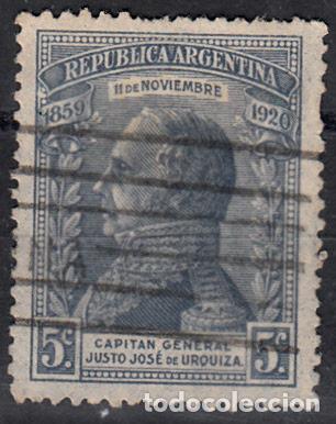 Sellos: ARGENTINA. IVERT 255, USADO. - Foto 1