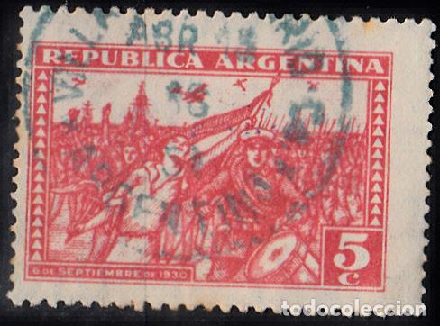 Sellos: ARGENTINA. IVERT 336, USADO. - Foto 1