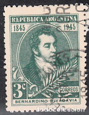 Sellos: ARGENTINA. IVERT 459 USADO. - Foto 1