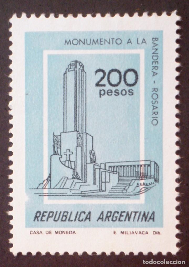Sellos: 1979 Argentina Edificios Monumento a la Bandera Rosario - Foto 1