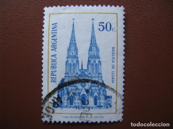 Sellos: argentina** basilica de lujan - Foto 1