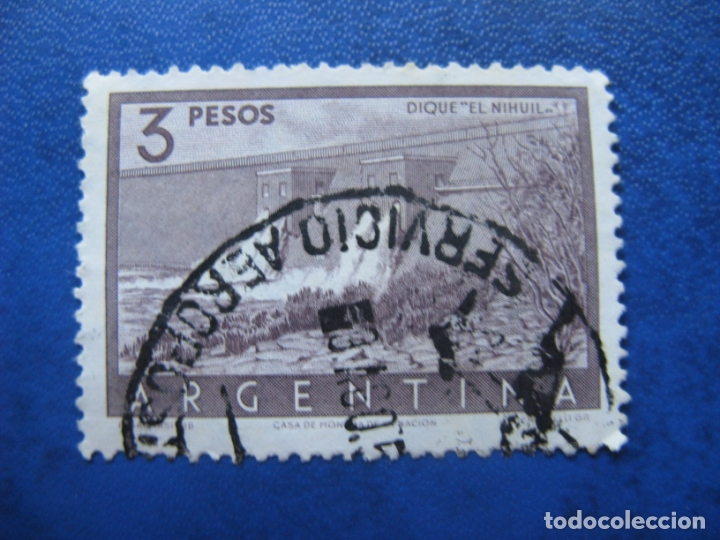 Sellos: argentina 1954, Yvert 548A - Foto 1