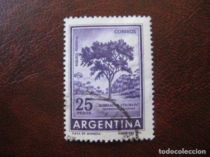 Sellos: argentina 1959, Yvert 606B - Foto 1