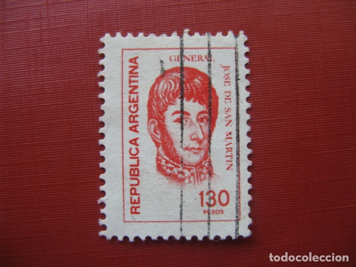 Sellos: argentina, general san martin - Foto 1