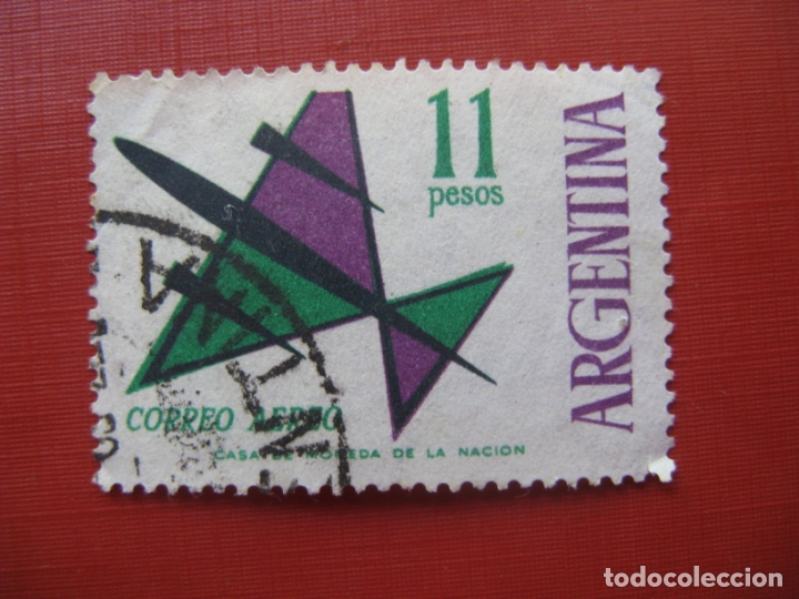 Sellos: argentina 1963, Yvert 92 aereo - Foto 1