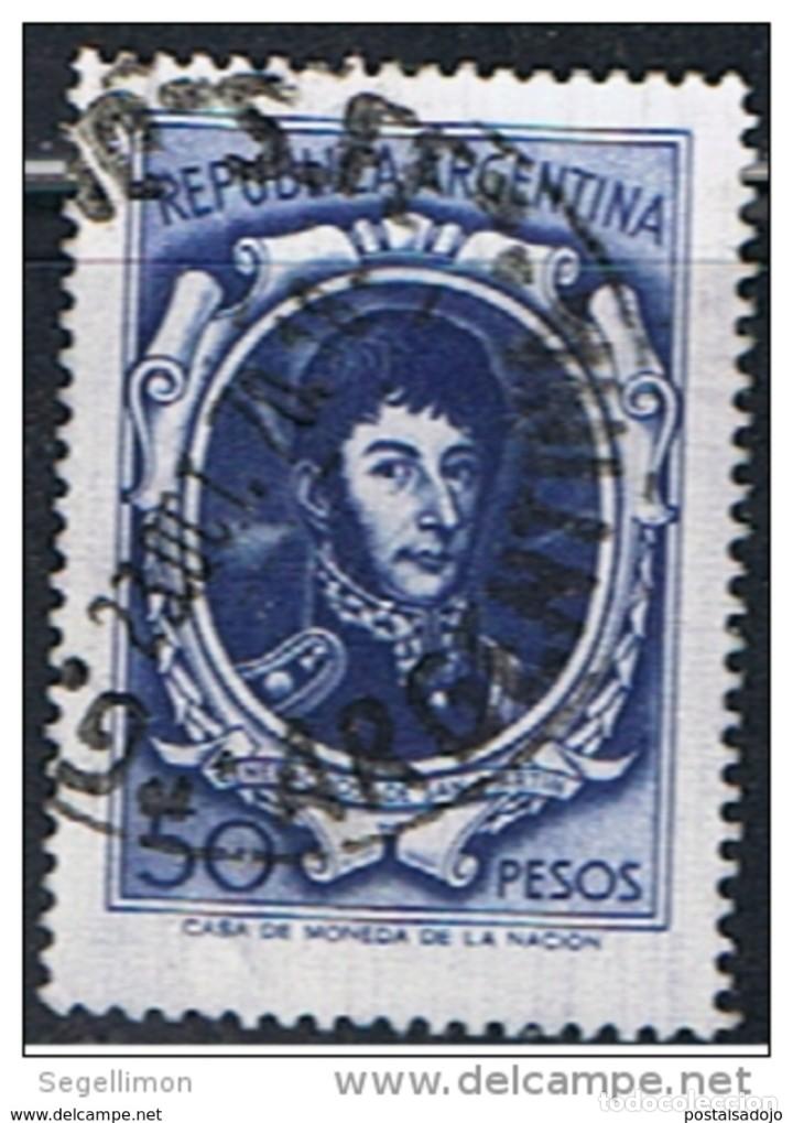 Sellos: ARGENTINA  // YVERT 782 // 1966 ... USADO - Foto 1