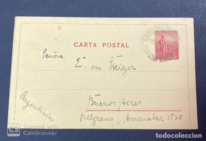 Sellos: ENTERO POSTAL. ARGENTINA. - Foto 1