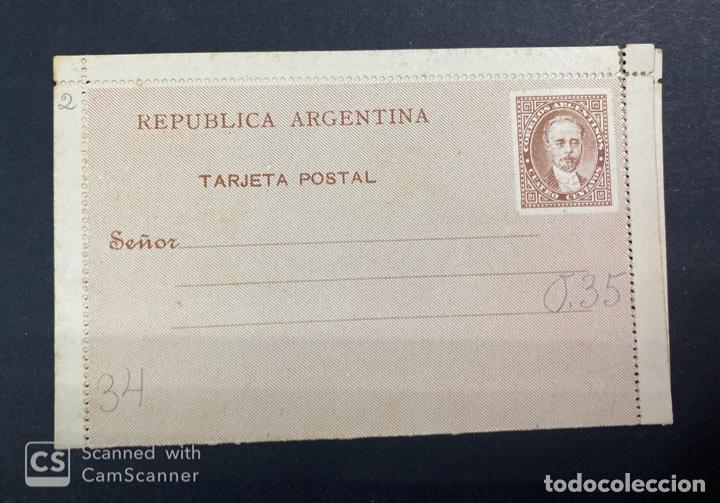 Sellos: ENTERO POSTAL. ARGENTINA. - Foto 1