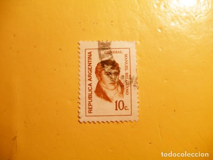 Sellos: ARGENTINA - GENERAL MANUEL BELGRANO. - Foto 1