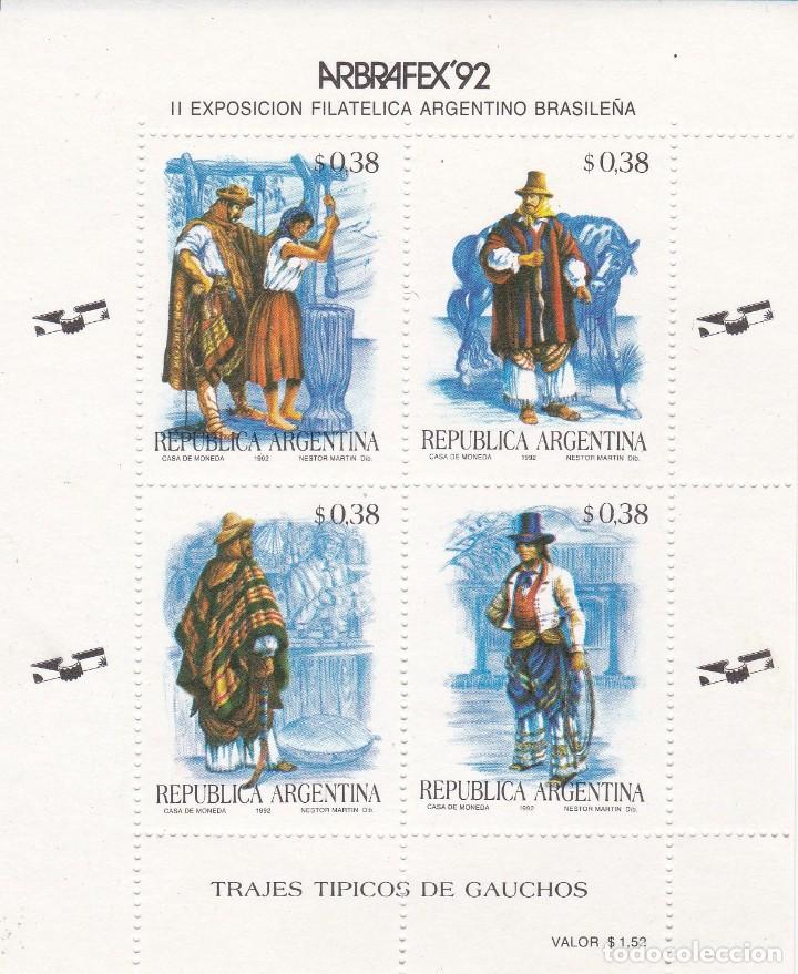 Sellos: Argentina 1992 trajes tipicos - Foto 1
