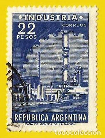 Sellos: ARGENTINA. 1962. INDUSTRIA - Foto 1
