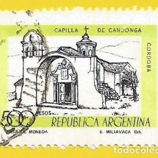 Sellos: ARGENTINA. 1978. CORDOBA. CAPILLA DE CANDONGA. Lote 225016695