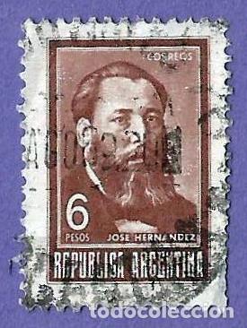 Sellos: ARGENTINA. 1970. JOSE HERNANDEZ - Foto 1