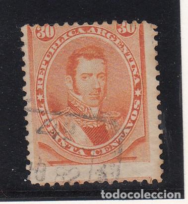 Sellos: argentina ..21 usada, - Foto 1