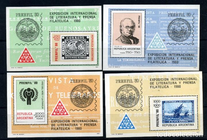 Sellos: Argentina n&ordm; 20/23. - Foto 1