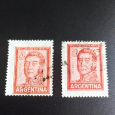 Sellos: ## ARGENTINA USADO 1966 GENERAL SAN MARTIN ##. Lote 289005143