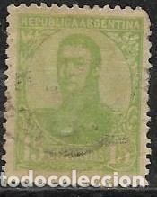 Sellos: ARGENTINA YVERT 142 - Foto 1