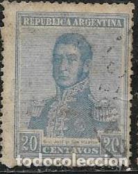 Sellos: ARGENTINA YVERT 249A - Foto 1