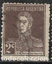 Sellos: ARGENTINA YVERT 298 - Foto 1