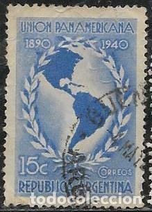 Sellos: ARGENTINA YVERT 412 - Foto 1