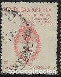 Sellos: ARGENTINA YVERT 425 - Foto 1
