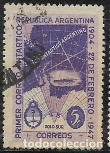 Sellos: ARGENTINA YVERT 485 - Foto 1