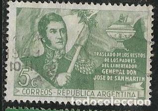Sellos: ARGENTINA YVERT 491 - Foto 1