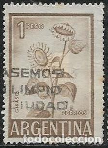 Sellos: ARGENTINA YVERT 604A - Foto 1