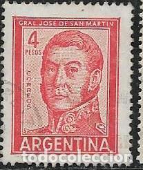 Sellos: ARGENTINA YVERT 605A - Foto 1