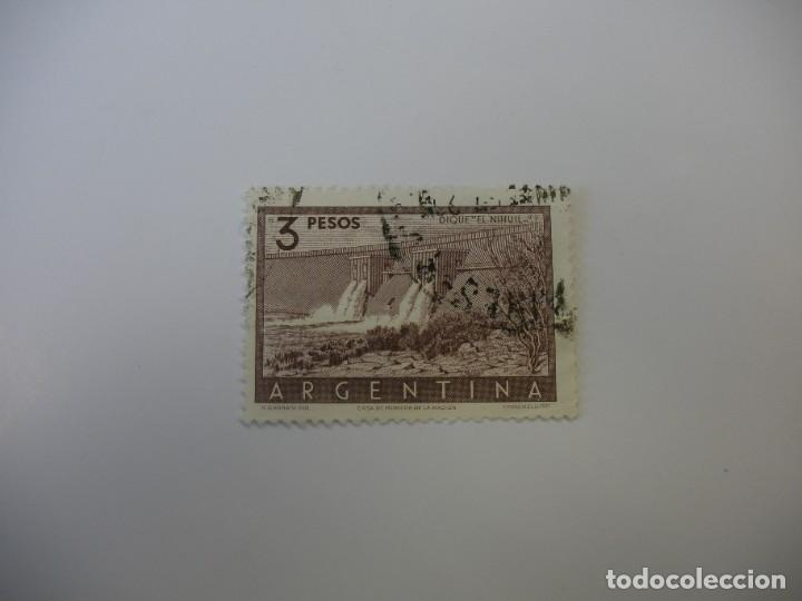 Sellos: ARGENTINA - PRESAS - DIQUE EL NIHUIL. - Foto 1