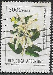 Sellos: ARGENTINA YVERT 1336, FLORA - Foto 1