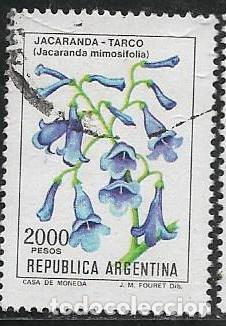 Sellos: ARGENTINA YVERT 1291, FLORA - Foto 1