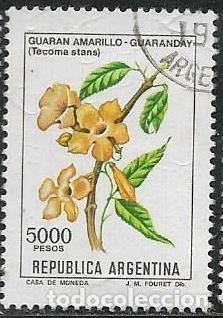 Sellos: ARGENTINA YVERT 1292, FLORA - Foto 1
