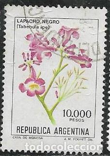 Sellos: ARGENTINA YVERT 1293, FLORA - Foto 1