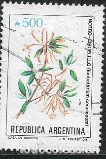 Sellos: ARGENTINA YVERT 1689, FLORA - Foto 1