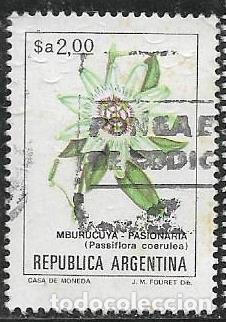 Sellos: ARGENTINA YVERT 1358, FLORA, - Foto 1