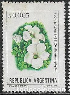 Sellos: ARGENTINA YVERT 1470, FLORA, - Foto 1