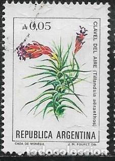 Sellos: ARGENTINA YVERT 1474, FLORA, - Foto 1