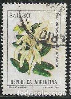 Sellos: ARGENTINA YVERT 1355, FLORA, - Foto 1