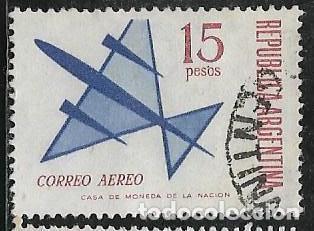 Sellos: ARGENTINA A&Eacute;REO YVERT 109 - Foto 1