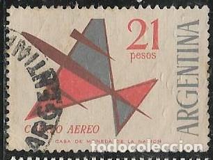 Sellos: ARGENTINA A&Eacute;REO YVERT 94 - Foto 1